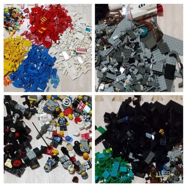 LEGO ブロックバラまとめ売り 大量 ミニフィグ付き