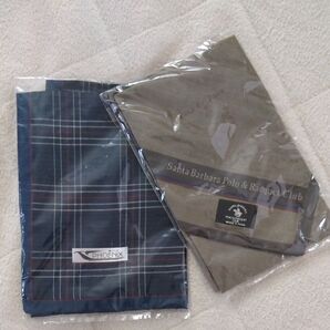 ハンカチ 2枚 メンズ Santa Barbara Polo&Racquest Club サンタ・バーバラ ポロ 他