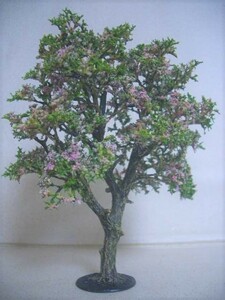 ■樹木ストラクチャー：葉桜 - L　【鮮やかな若葉を感じる桜大木 １本】　「定形