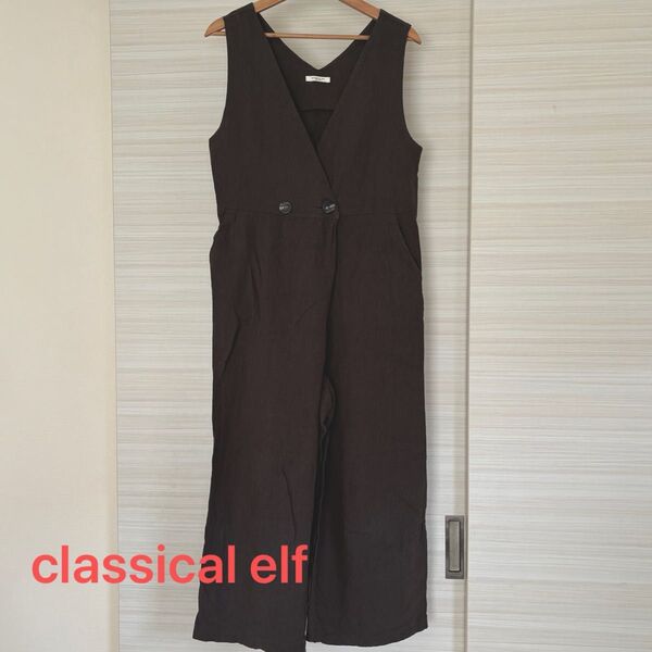 classical elf サロペット M オールインワン オーバーオール