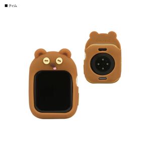 【新品】ティム for Apple Watch 41/40mm対応シリコンケース 【ミニオンズ】