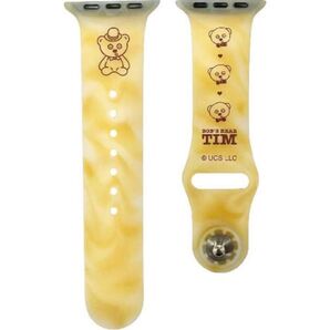 【新品】ティムfor Apple Watch 41/40/38mm対応 シリコンバンド【ミニオンズ】