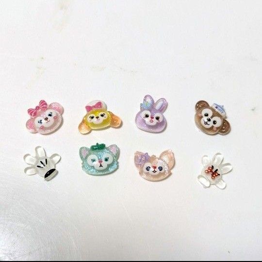 ネイルパーツ デコパーツ ミッキー ダッフィーフレンズ