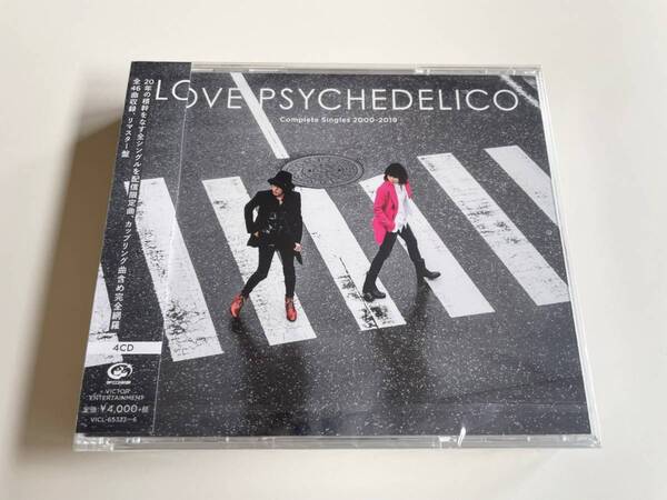 MR 匿名配送 4CD LOVE PSYCHEDELICO Complete Singles 2000-2019 4988002801329