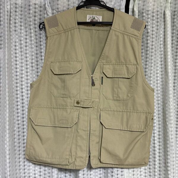 TARAS BOULBA フィッシングベスト Lサイズ ベージュ