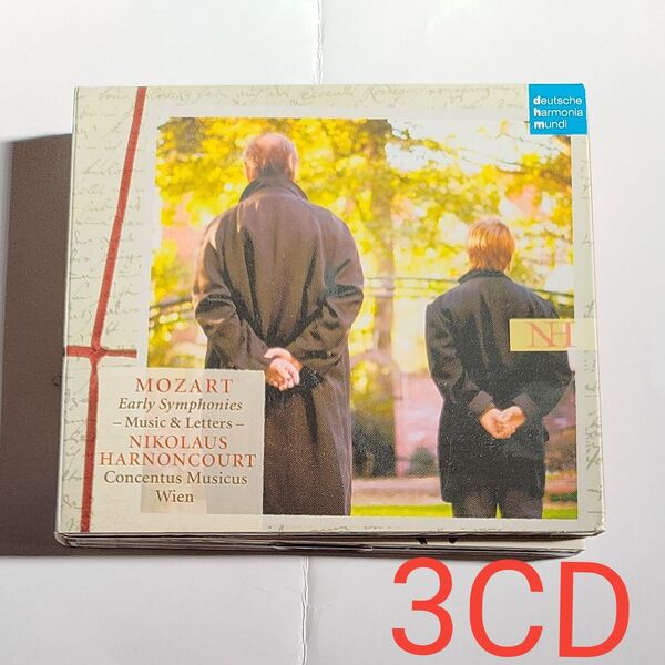 3CD)アーノンクールのMozart初期交響曲集(ウィーン・コンツェントゥス・ムジクス)