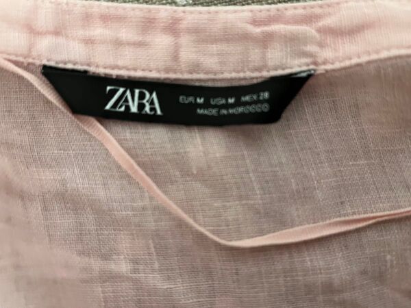 ZARA リネンシャツ