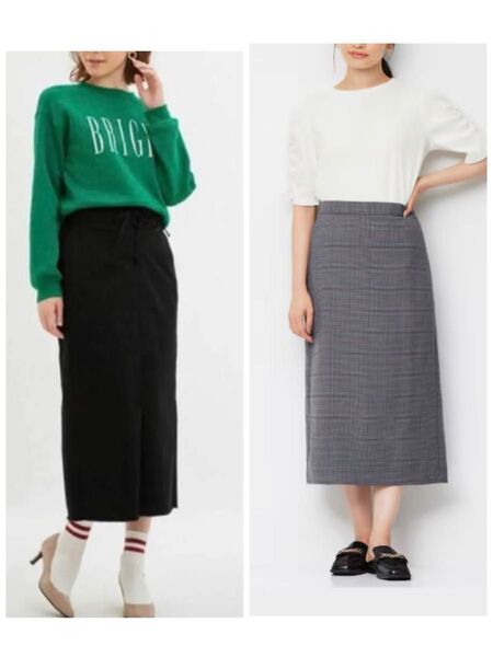 GU ナロースカート S&M セット 訳あり 難あり