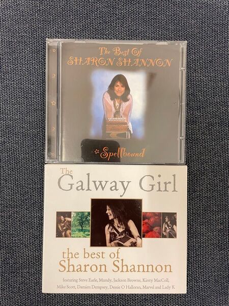 2枚 spellbound シャロン・シャノン Sharon Shannon THE GALWAY GIRL BEST OF