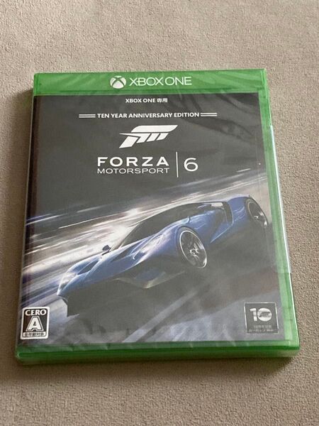 【新品未開封】Xbox One Forza Motorsport 6 フォルツァ モータースポーツ 6 10周年記念エディション