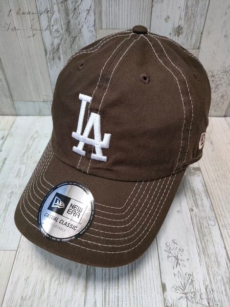 【海外限定モデル】NEW ERA カジュアルクラシック ドジャース キャップ ニューエラ