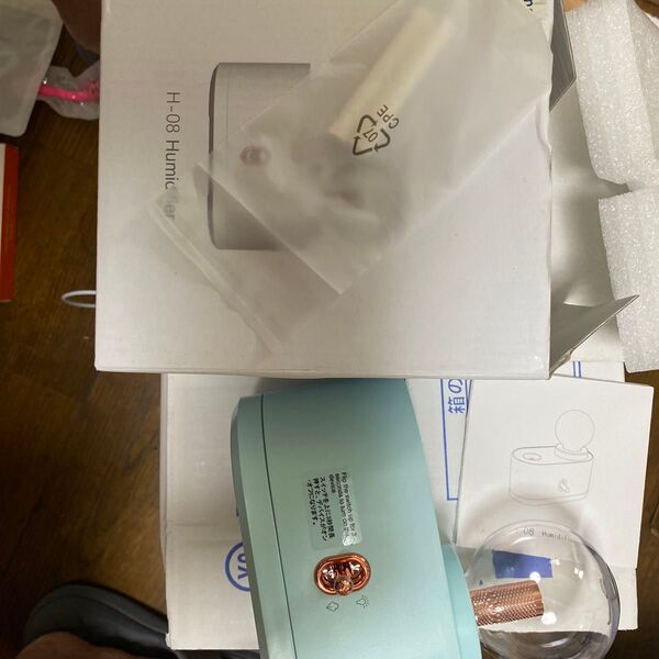 卓上加湿器 超音波式 USB充電式