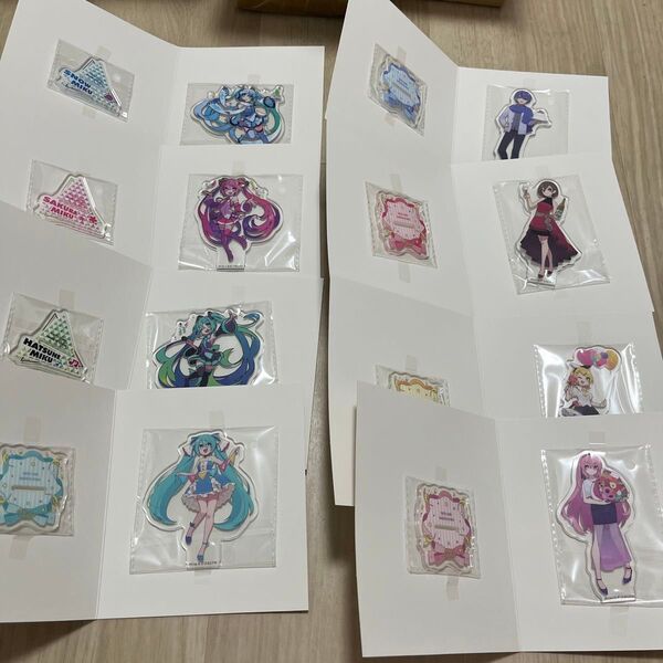 タイトーくじ!39の日くじ!D賞描き下ろしクリアスタンド8点