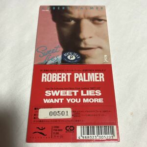 貴重です！　ロバート パーマー robert palmer 　CDシングル　 SWEET LIES 