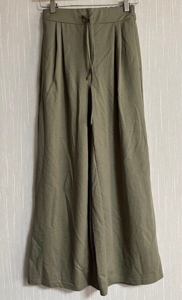 【匿名配送】NAVY シンプルワイドパンツ