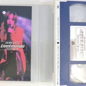 ■ビデオ■ＶＨＳ■Ｌｉｖｅ Ｅｍｏｔｉｏｎ■相川七瀬■中古■の画像3