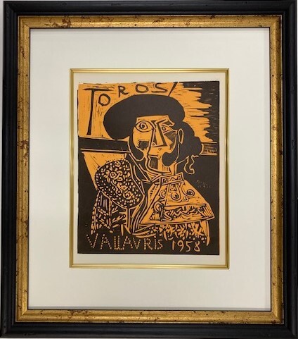【特価】 ≪ パブロ・ピカソ ≫ リトグラフ【石版画】 TOROS-1958 1959年 PABLO PICASSO