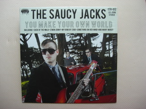 ＊【LP】The Saucy Jacks／You Make Your Own World （CCR-012）（日本盤・未開封品）