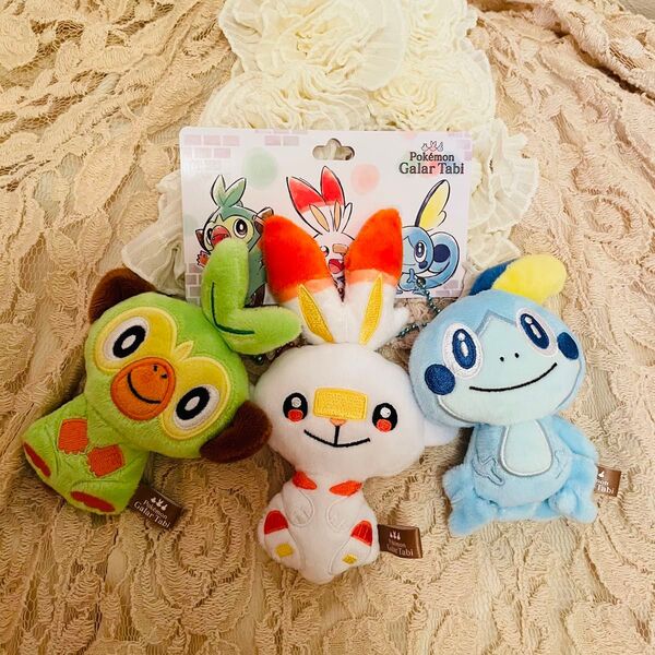 サルノリ ヒバニー メッソン マスコット ぬいぐるみ ポケモン