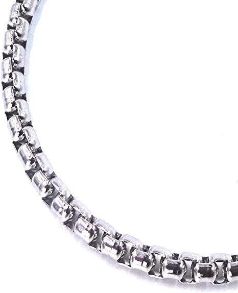 ステンレス ネックレスチェーン ボール ネックレス 幅 3mm 60cm