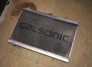 BNR32 Calsonic racing radiator out of print goods! GTR GT-R nismo Nismo CALSONIC SKYLINE group A R32 R32NO59