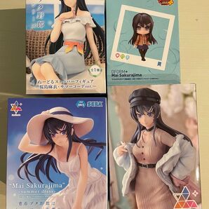 青春ブタ野郎はバニーガール先輩の夢を見ないLuminasta でふぉるむぷらす ぬーどるストッパー 桜島麻衣 4種セット