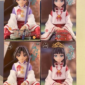 逃げ上手の若君 ぬーどるストッパー フィギュア 北条時行 ×2 雫 ×2 計4個セット