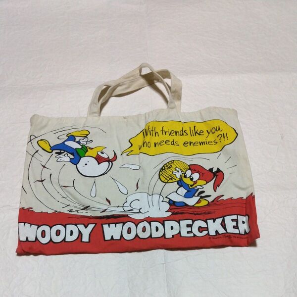 昭和レトロ レトロ WOODY WOODPECKER トートバッグ