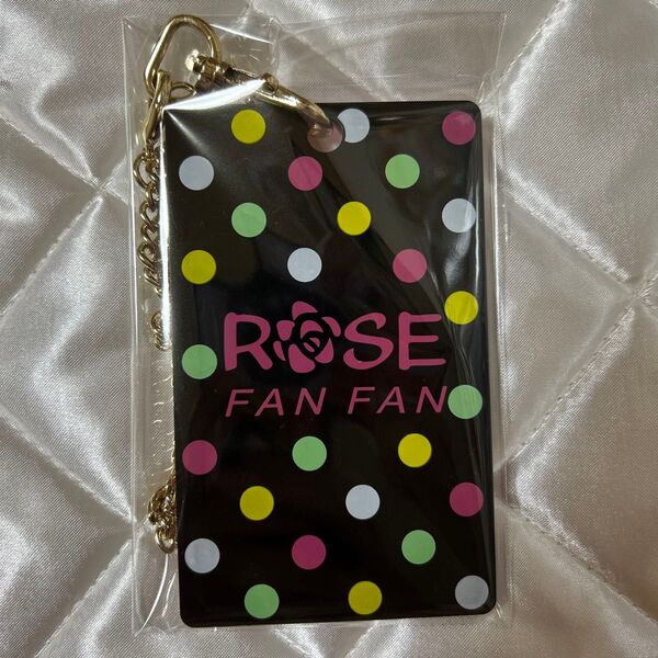 rose fan fan ICカードケース