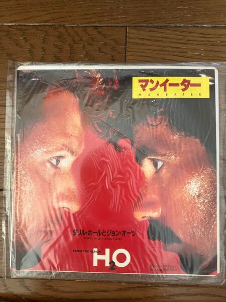 ダリル・ホール ジョン・オーツ シングルレコード マンイーター ディレイド・リアクション【未使用品】【見本盤】