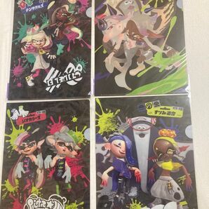 スプラトゥーン3 クリアファイル 全4種セット サントリー