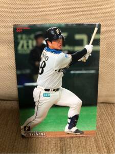 [ not for sale ] Professional Baseball chip s base Ball Card player card width tail ..( Hokkaido Nippon-Ham Fighters ) day ham width tail #58 hard-to-find width tail inside . hand 
