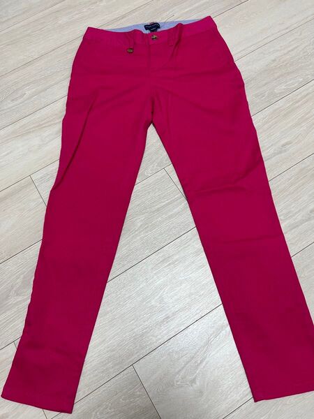 正規品 新品 Ralph Lauren ピンク ロングパンツ 14 150 チノパン キッズ カラーパンツ