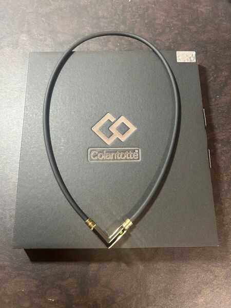 コラントッテ TAO ネックレスαVEGA NEXT クラシックゴールド×ブラック Lサイズ 47cm