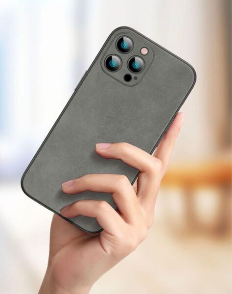 【NEW】iPhone15 iPhone ケース カバー おしゃれ 高級感 大人 グレー