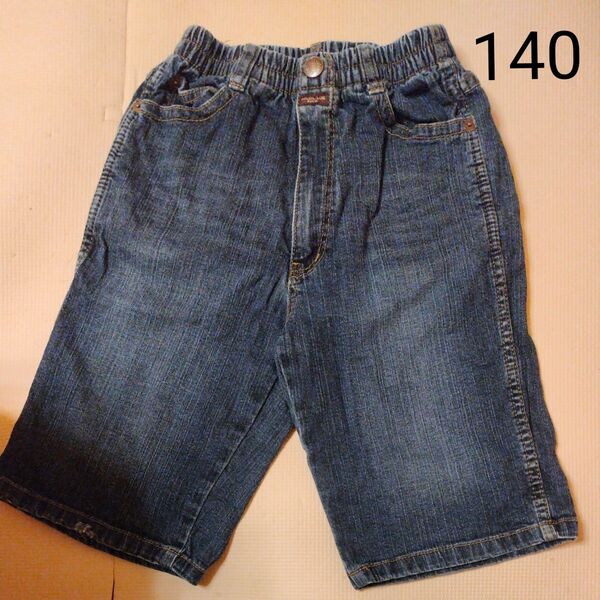 MILD CLUB キッズ 半ズボン ハーフパンツ デニムジーンズ 140