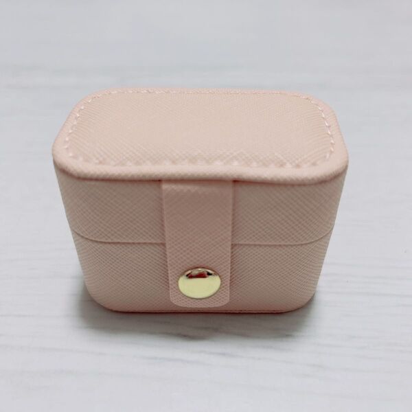 ジュエリーボックス リングケース ジュエリーケース ピアスケース ピンク アクセサリーケース
