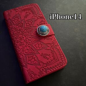 iPhone14 手帳型 レザーケース iPhoneケース 手帳型ケース 革ケース スマホケース