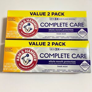 arm&hammer アームアンドハマー コンプリートケア フレッシュミント 4本
