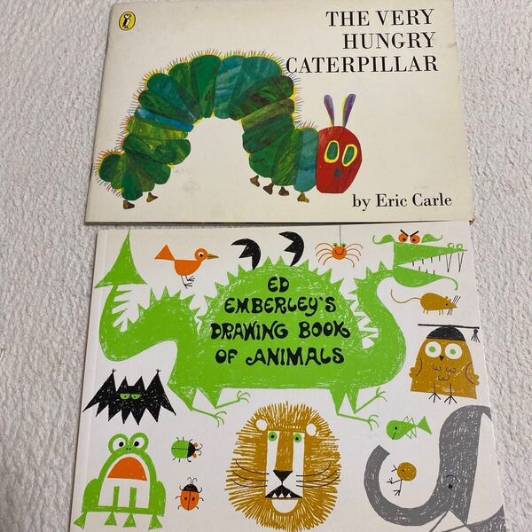 The very hungry caterpillar /Emberley’s Drawing Book of Animals