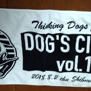 Thinking Dogs 自主開催対バンライブ マフラータオル 1個