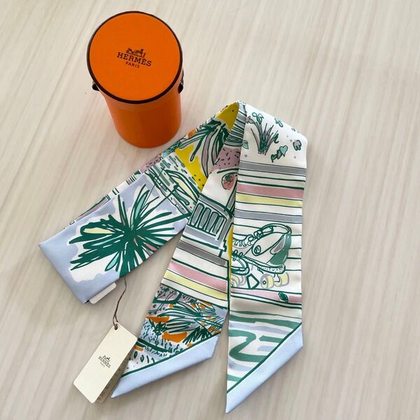 HERMES エルメス Rayures d'Ete レイユールデテ ツイリー