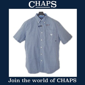 送料込 新品！ CHAPS by ラルフローレン US XLサイズ 半袖ボタンダウンシャツ 洗濯後の扱いが楽な「EASY CARE」 #123YT