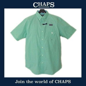 送料込 新品！ CHAPS by ラルフローレン US XLサイズ 半袖ボタンダウンシャツ 洗濯後の扱いが楽な「EASY CARE」 #964