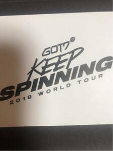 got7 GOT7 ガッセブン ソウルコン KEEP SPINNING 公式 グッズ　ネックレス　JB ☆ マーク ジニョン ジャクソン ヨンジェ ベンベン ユギョム