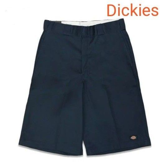 【新品未使用タグ付き】Dickies ディッキーズ ハーフパンツ ルーズフィット ダークネイビー 32メンズ