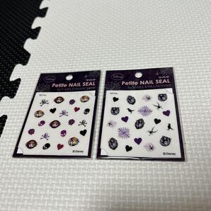 ディズニー ネイルシール マレフィセント クイーン 新品2種類 ネイルステッカー