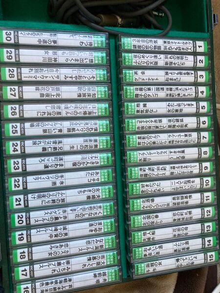 ビクター カラオケ120 うた自慢 カセットテープセット