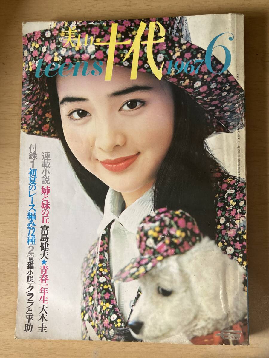 美しい十代 1966年6月号(昭和41年) 内藤洋子 加山雄三 美しい十代 1966年6月号(昭和41年) 内藤洋子 加山雄三