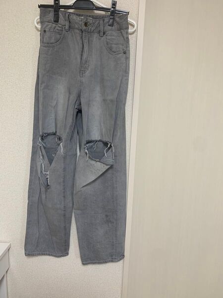 シールームリン デニムパンツ ダメージデニム